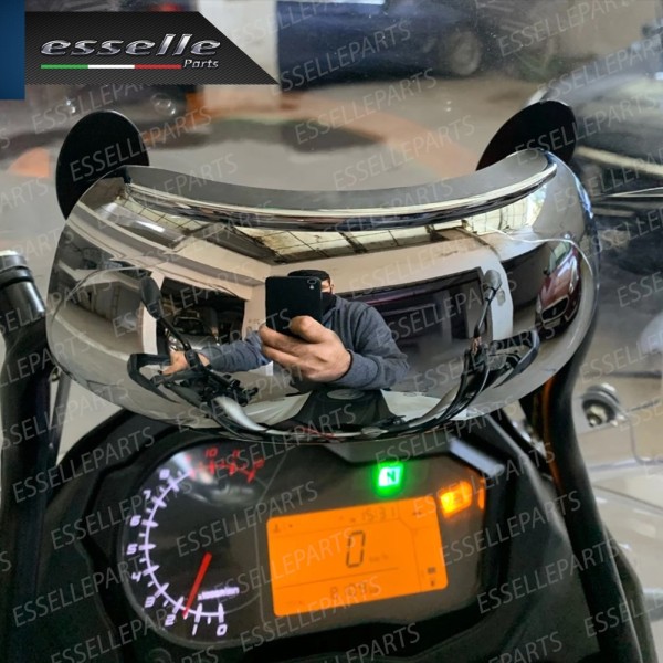 Specchietto Retrovisore Anteriore 180 gradi Adesivo per KAWASAKI