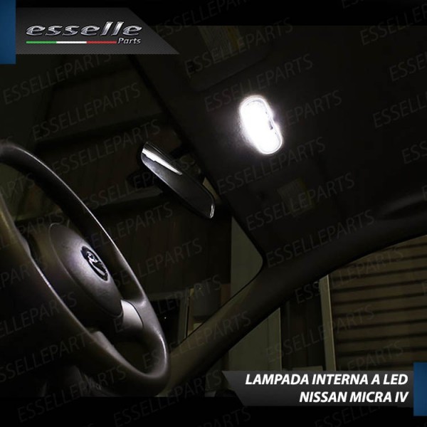Kit LED interni Completo 6000K Luce Bianca Canbus Nissan Micra MK4