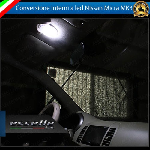 Led interni Completo NISSAN MICRA MK3