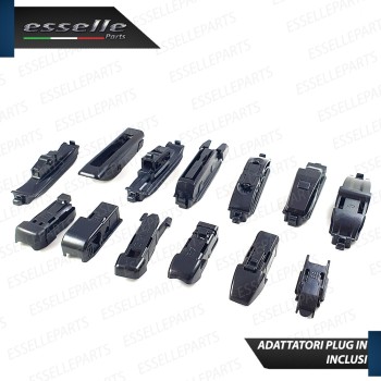 Kit Coppia Spazzole Tergicristallo Aerodinamiche per Ford Fiesta (MK6)