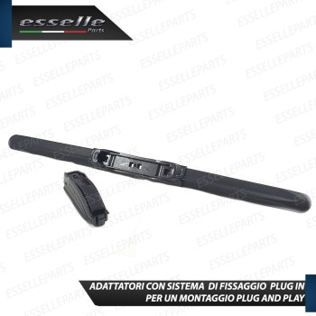 Kit 2 Spazzole Tergicristallo aerodinamiche per Kia Carens 2
