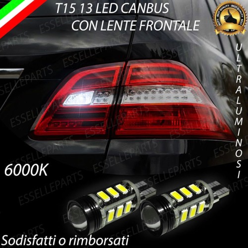 Luci Retromarcia Led Canbus MERCEDES ML W166 Luce Bianca No Error