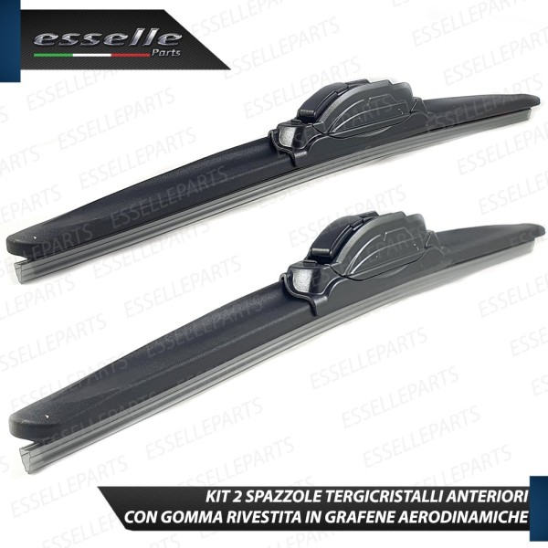 Kit 2 Spazzole Tergicristallo aerodinamiche per Opel Corsa E