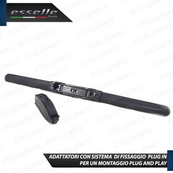 Kit 2 Spazzole Tergicristallo aerodinamiche per Toyota IQ