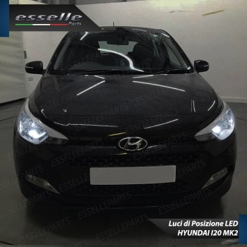 Luci Di Posizione 10 LED per Hyundai I20 MK2 Luce Bianca