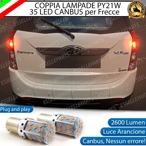 Coppia Frecce Posteriori PY21W 35 LED Canbus MAHINDRA XUV500 RESTYLING