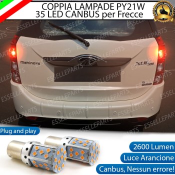 Coppia Frecce Posteriori PY21W 35 LED Canbus MAHINDRA XUV500 RESTYLING
