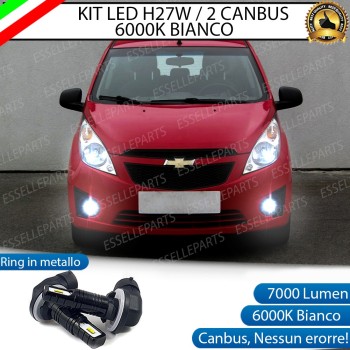 Kit Full LED H27/2 7000 Lumen Fendinebbia CHEVROLET SPARK DAL 2009 AL 2012