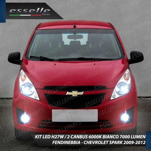 Kit Full LED H27/2 7000 Lumen Fendinebbia CHEVROLET SPARK DAL 2009 AL 2012