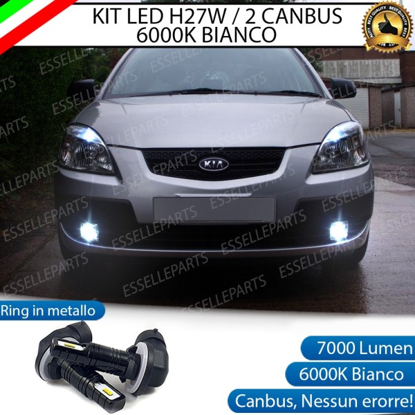 Kit Full LED H27/2 7000 Lumen Fendinebbia KIA RIO 2