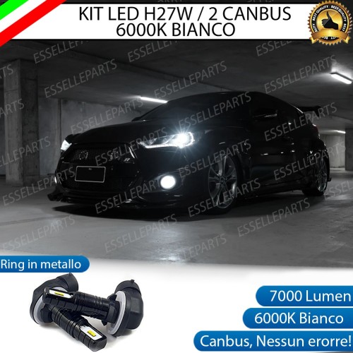 Kit Full LED H27/2 7000 Lumen Fendinebbia HYUNDAI VELOSTER
