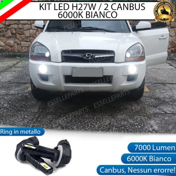 Kit Full LED H27/2 7000 Lumen Fendinebbia HYUNDAI TUCSON I