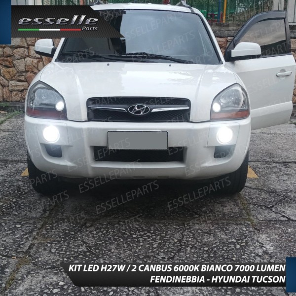 Kit Full LED H27/2 7000 Lumen Fendinebbia HYUNDAI TUCSON I