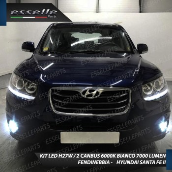 Kit Full LED H27/2 7000 Lumen Fendinebbia HYUNDAI SANTA FE II