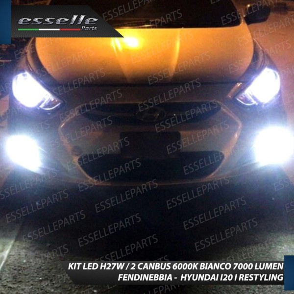 Kit Full LED H27/2 7000 Lumen Fendinebbia HYUNDAI I20 I RESTYLING