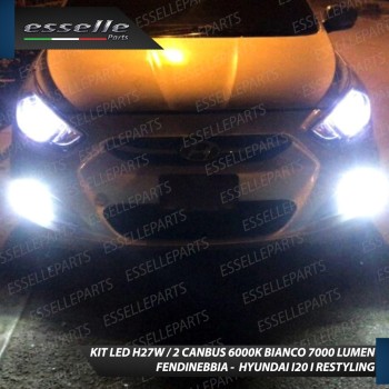 Kit Full LED H27/2 7000 Lumen Fendinebbia HYUNDAI I20 I RESTYLING