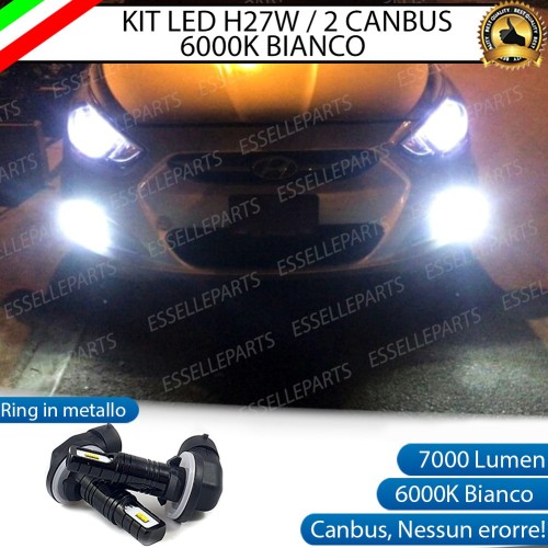 Kit Full LED H27/2 7000 Lumen Fendinebbia HYUNDAI I20 I