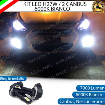 Kit Full LED H27/2 7000 Lumen Fendinebbia HYUNDAI I20 I Kit Full LED H27/2 7000 Lumen Fendinebbia HYUNDAI I20 I