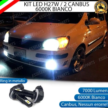 Kit Full LED H27/2 7000 Lumen Fendinebbia HYUNDAI GETZ Kit Full LED H27/2 7000 Lumen Fendinebbia HYUNDAI GETZ