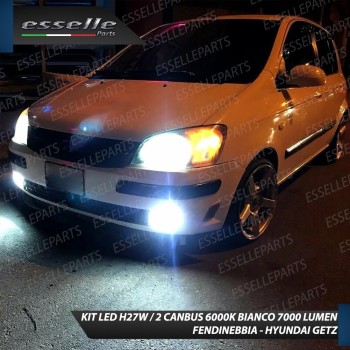 Kit Full LED H27/2 7000 Lumen Fendinebbia HYUNDAI GETZ Kit Full LED H27/2 7000 Lumen Fendinebbia HYUNDAI GETZ