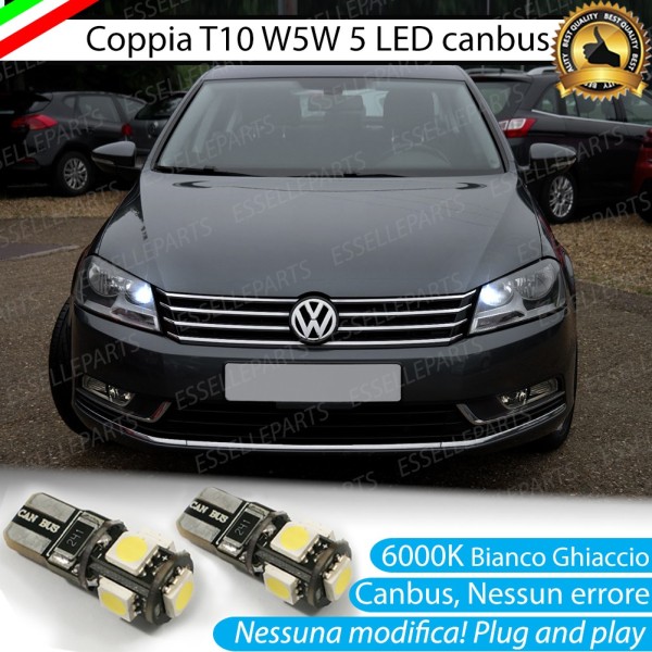 Luci posizione 5 LED Canbus VW PASSAT B7