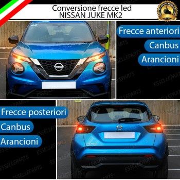 Conversione Frecce Anteriori e Posteriori Canbus per NISSAN JUKE II