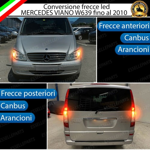 Conversione Frecce Anteriori e Posteriori Canbus per MERCEDES VIANO W639 PRE-RESTYLING FINO AL 2009
