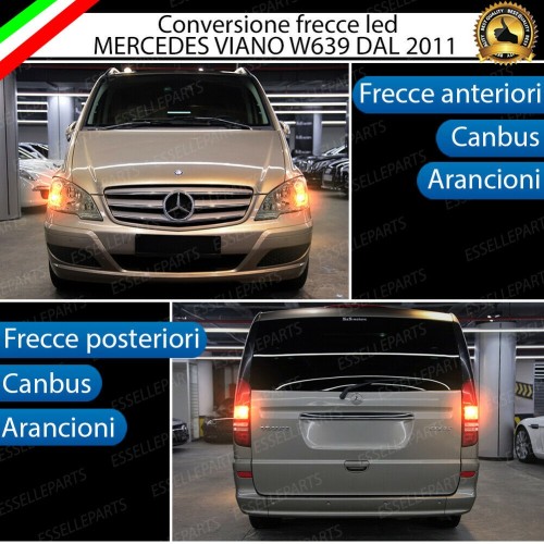Conversione Frecce Anteriori e Posteriori Canbus per MERCEDES VIANO W639 DAL 2010