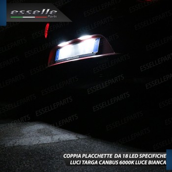 Placchette Luci Targa Led NISSAN NV300 Canbus