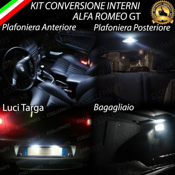 Led interni completo Pack alfa GT canbus 6000k