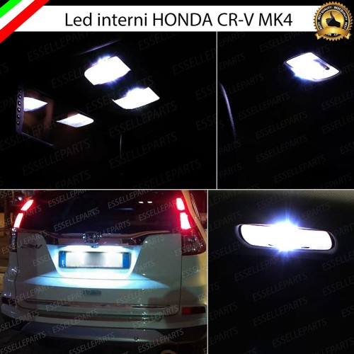 Kit Led interni Completo + Luci Targa 6000K Luce Bianca Canbus Honda Cr-V MK4