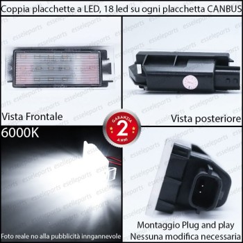 Placchette a LED Complete OPEL MOVANO II Placchette a LED Complete OPEL MOVANO II