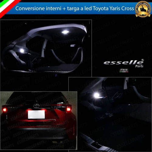 Led interni Completo + Targa TOYOTA YARIS CROSS