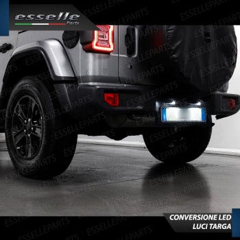Led interni Completo + Targa Jeep Wrangler MK4