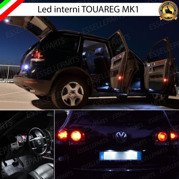 Led interni completo + Targa Vw Touareg 7L