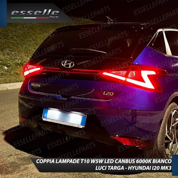 Led interni Completo + Targa Hyundai I20 MK3