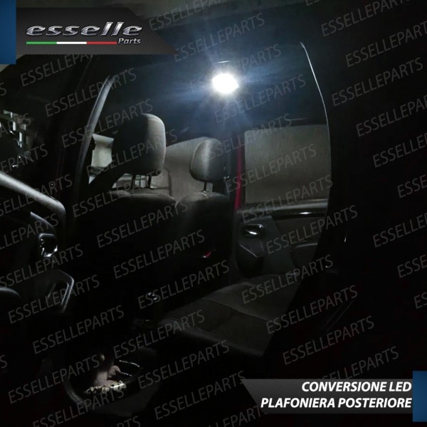 Kit LED interni Completo + Luci targa LED 6000K Canbus Dacia Duster Pre-Restyling