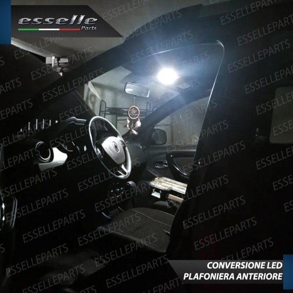 Kit LED interni Completo + Luci targa LED 6000K bianco Canbus Dacia Duster Restyling