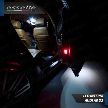 Kit Led interni Completo Per Audi A8 D3 Canbus 6000K Bianco Kit Led interni Completo Per Audi A8 D3 Canbus 6000K Bianco