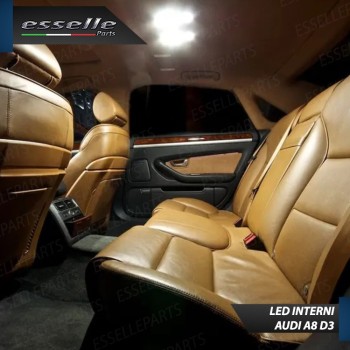 Kit Led interni Completo Per Audi A8 D3 Canbus 6000K Bianco Kit Led interni Completo Per Audi A8 D3 Canbus 6000K Bianco