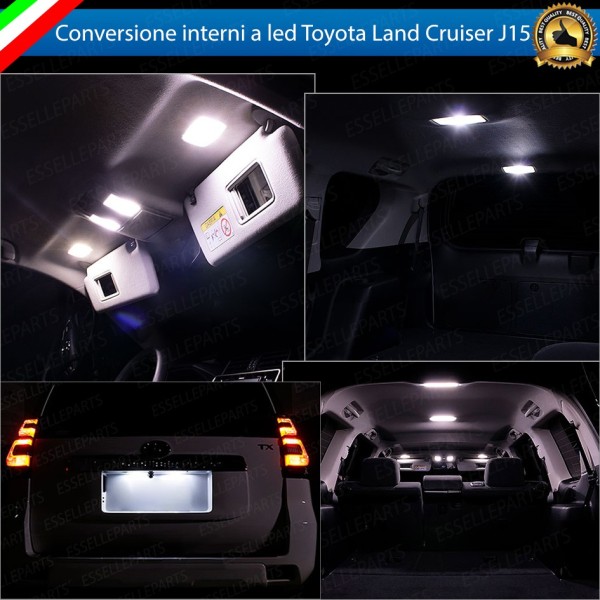Led interni Completo + Targa TOYOTA LAND CRUISER J15