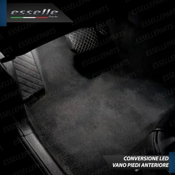 Kit Led interni Completo Luci targa LED 6000K bianco ghiaccio Audi A4 B5 Avant