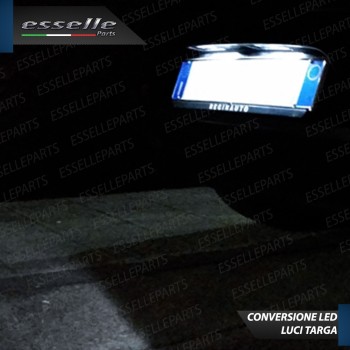 Kit Led interni Completo Luci targa LED 6000K bianco ghiaccio Audi A4 B5 Avant
