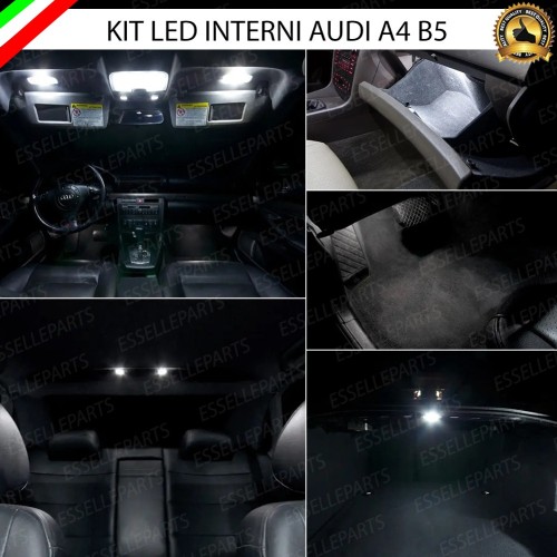 Kit Led interni Completo 6000K bianco ghiaccio Audi A4 B5 Berlina