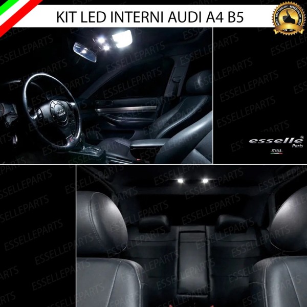 Kit Led interni Basic pack 6000K bianco ghiaccio Audi A4 B5 Berlina