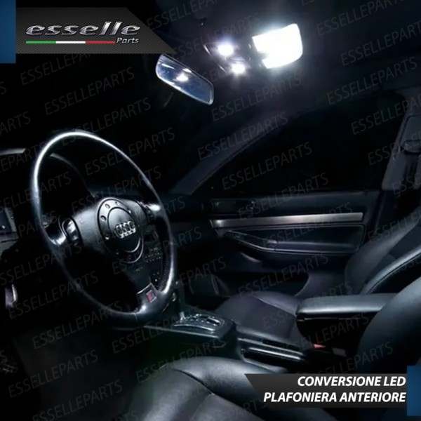 Kit Led interni Basic pack 6000K bianco ghiaccio Audi A4 B5 Berlina