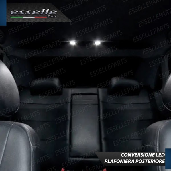 Kit Led interni Completo Luci targa LED 6000K bianco ghiaccio Audi A4 B5 Berlina