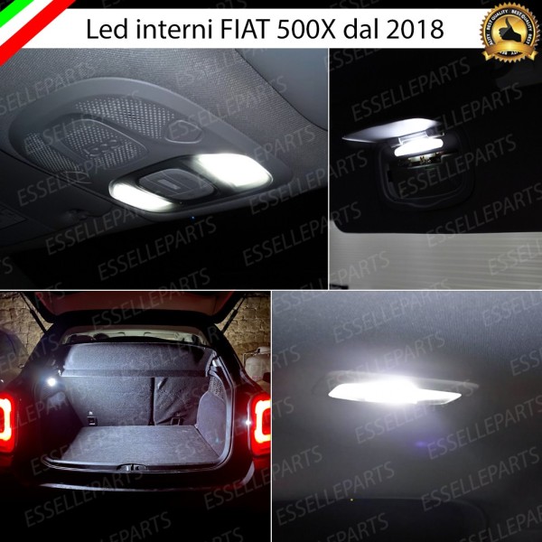 Kit LED interni Completo 6000K bianco Canbus Fiat 500X