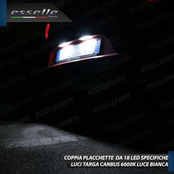 Placchette Luci Targa Led RENAULT VEL SATIS
