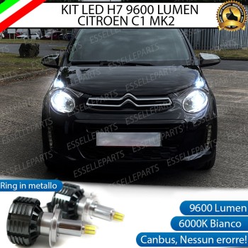 Kit Full LED H7 9600 LUMEN Anabbaglianti Citroen C1 II
